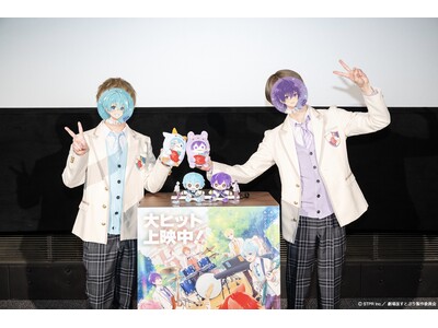 『劇場版すとぷり はじまりの物語～Strawberry School Festival!!!～』第2回　全国生中継　大ヒット御礼メンバースペシャルトーク(実写)の様子を公開！