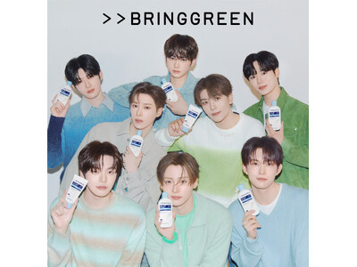 【BRINGGREEN（ブリングリーン）】注目の大型新人グループALPHA DRIVE ONE（アルファドライブワン）をブランドアンバサダーに起用！