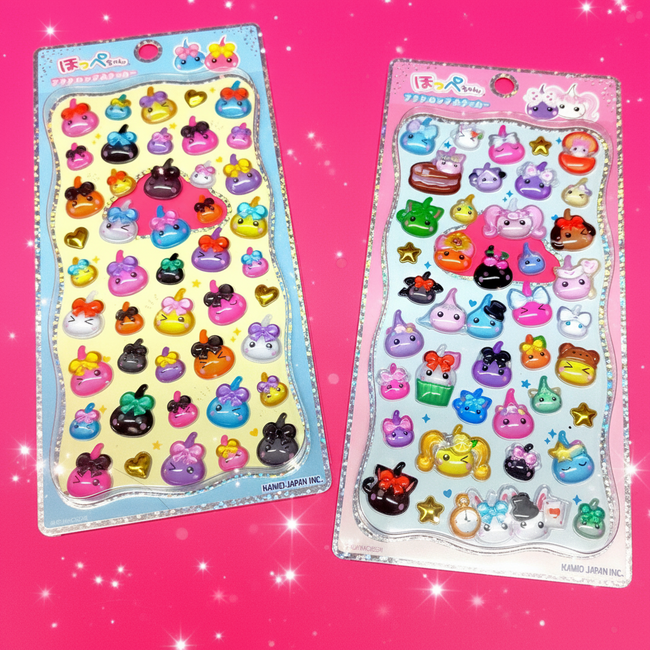 プレスリリース「サン宝石の人気キャラ「ほっぺちゃん」シールで令和の交換文化が再燃！人気キャラ×最新トレンドのドロップ系ステッカーが11月登場」のイメージ画像