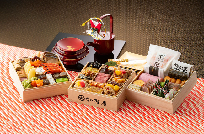 加賀屋の新春おせち2026 地域との福幸をテーマにお届けする伝統の味