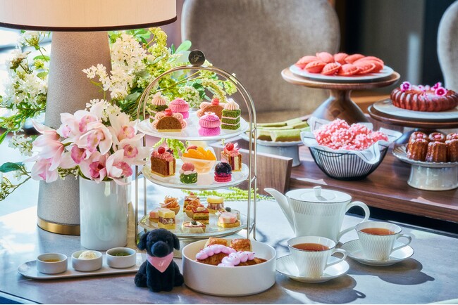 【フェアモント東京】パリと東京、2つの地に訪れる春を祝う2種の「桜アフタヌーンティー」3月1日(日)より提供開始