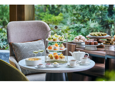 【フェアモント東京】“メロンと日本茶”の爽やかなハーモニーが初夏の訪れを彩る、２種のアフタヌーンティーを4月27日（月）より提供