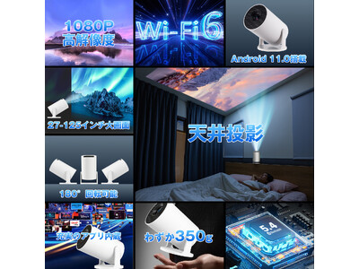 【週末限定価格】プロジェクター小型 -【180°回転・自動台形補正・軽量】 Amazon.co.jp: 【180°回転 & 自動台形補正】プロジェクター 小型