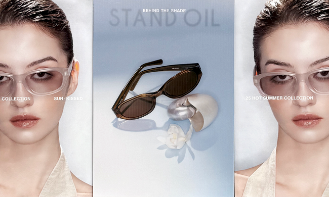 「STAND OIL（スタンドオイル）」、2025HOT SUMMER コレクション、サングラス初登場！