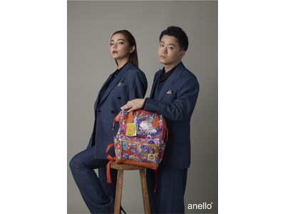 人気バッグブランドのanello(R)︎とアーティストMUSASHIがコラボ