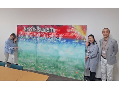 『世界のMUSASHI個展』に株式会社サン・クロレラがコラボ出展