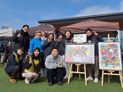 大阪・高槻市の大人気イベント“グルメピクニックフェス”にアーティストMUSASHIブースが登場