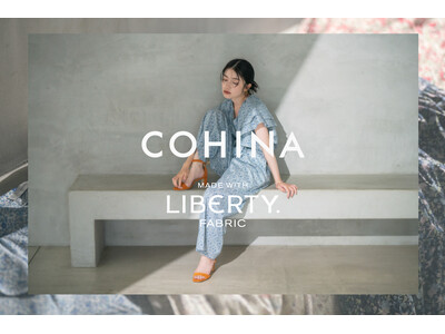 小柄女性向けブランド「COHINA」、英国・LIBERTY FABRICを使用した別注コレクションを発売