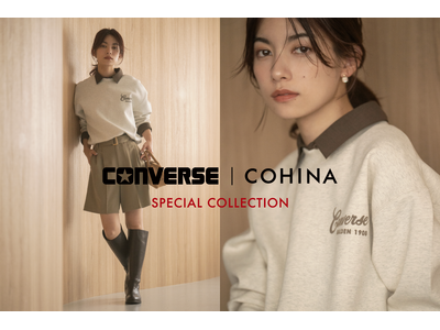 COHINA初となるCONVERSE別注アイテムが登場！