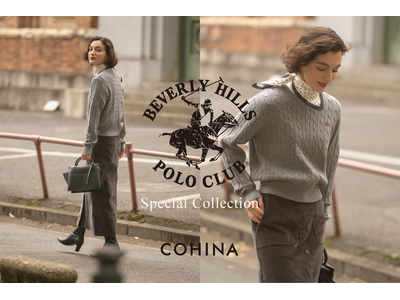 BEVERLY HILLS POLO CLUB、COHINA別注ニットコレクションを発売