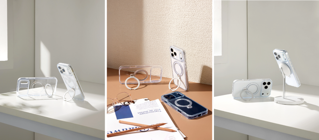 【CASEKOO】8年連続Amazonベストセラーの「MagicStand Pro」、業界最高18N磁力MagSafeと透明感×耐衝撃性能を備えたiPhone 17対応クリアケースを発売