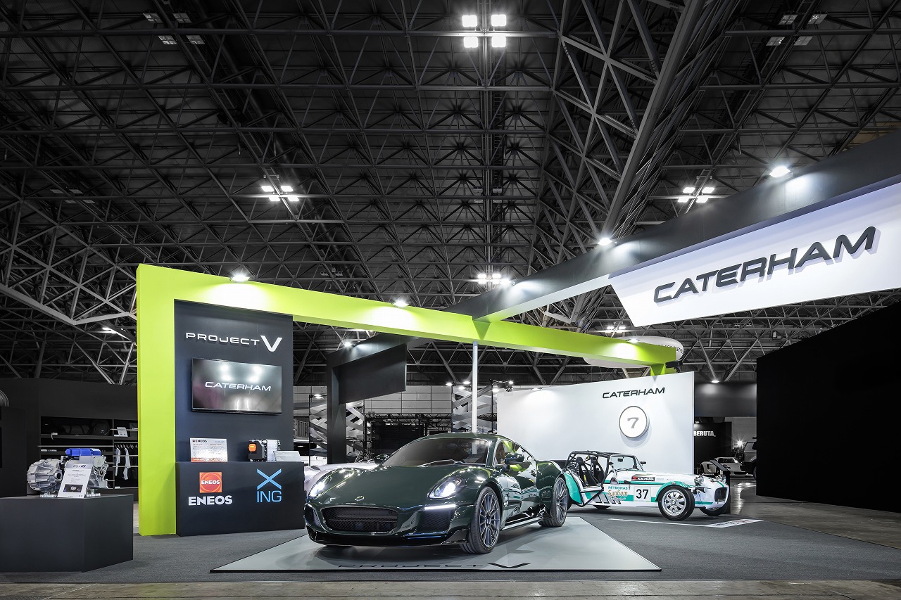 ケータハム、EVスポーツカー「プロジェクトV」最新プロトタイプを世界初公開