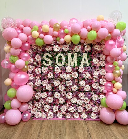 プレスリリース「【道の駅そうまが映えスポットに！】お花とバルーンのアート作品が福島県相馬市の道の駅そうまに完成！」のイメージ画像