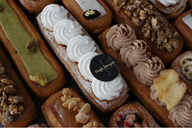 バニラスイーツ専門店『Hugh Morgan』8/13(水)~8/22(金)POPUP限定エクレール6種を銀座三越にて販売