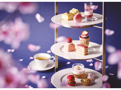 春爛漫、「桜いちごアフタヌーンティー」を3月1日より提供