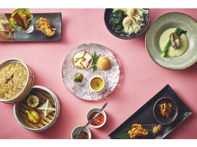 実り豊かな秋の味覚を存分に味わえる欲張り全 13 品！口福のホテルメイド チャイナシャドー オータムディムサム