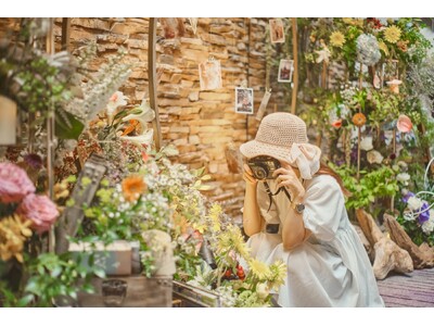 【開催日限定】カラフルなフラワーデコレーションに心弾むフォトジェニックなスポットが登場!