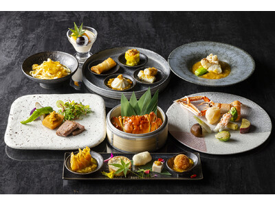 中国料理「チャイナシャドー」より、朱色に輝く艶やかな上海蟹を味わいつくす美食の饗宴　蟹身も味噌も存分にご堪能できる上海蟹コース　11月1日（土）～ 12月25日（木）までの期間限定発売