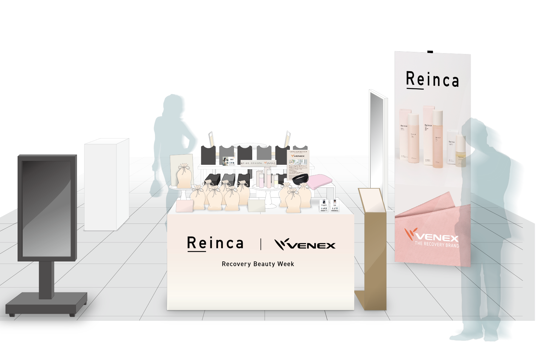 【北海道初出店】Reinca（レインカ） × VENEX（べネクス）札幌三越 POPUP Recovery Beauty Week