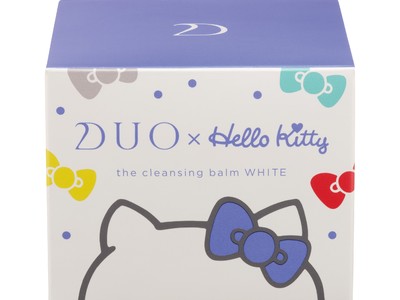 【DUO×HELLO KITTY】大人気の「デュオ ザ クレンジングバーム」シリーズより、“ハローキティ”とのスペシャルコラボアイテムが誕生！