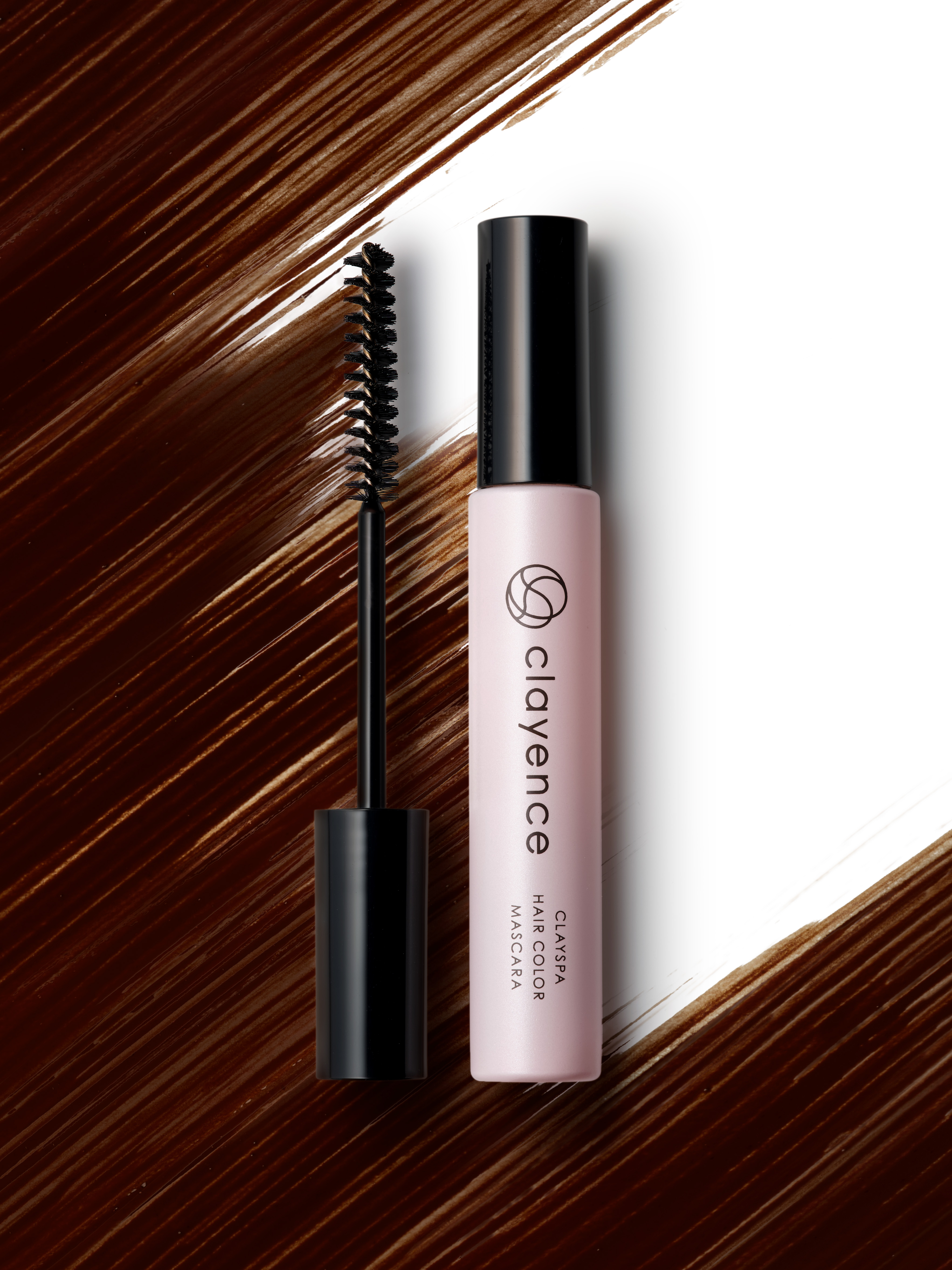 クレイスパ発想のヘアケアブランド「clayence(クレイエンス)」より、瞬時に白髪をカバーするヘアカラーマスカラが誕生