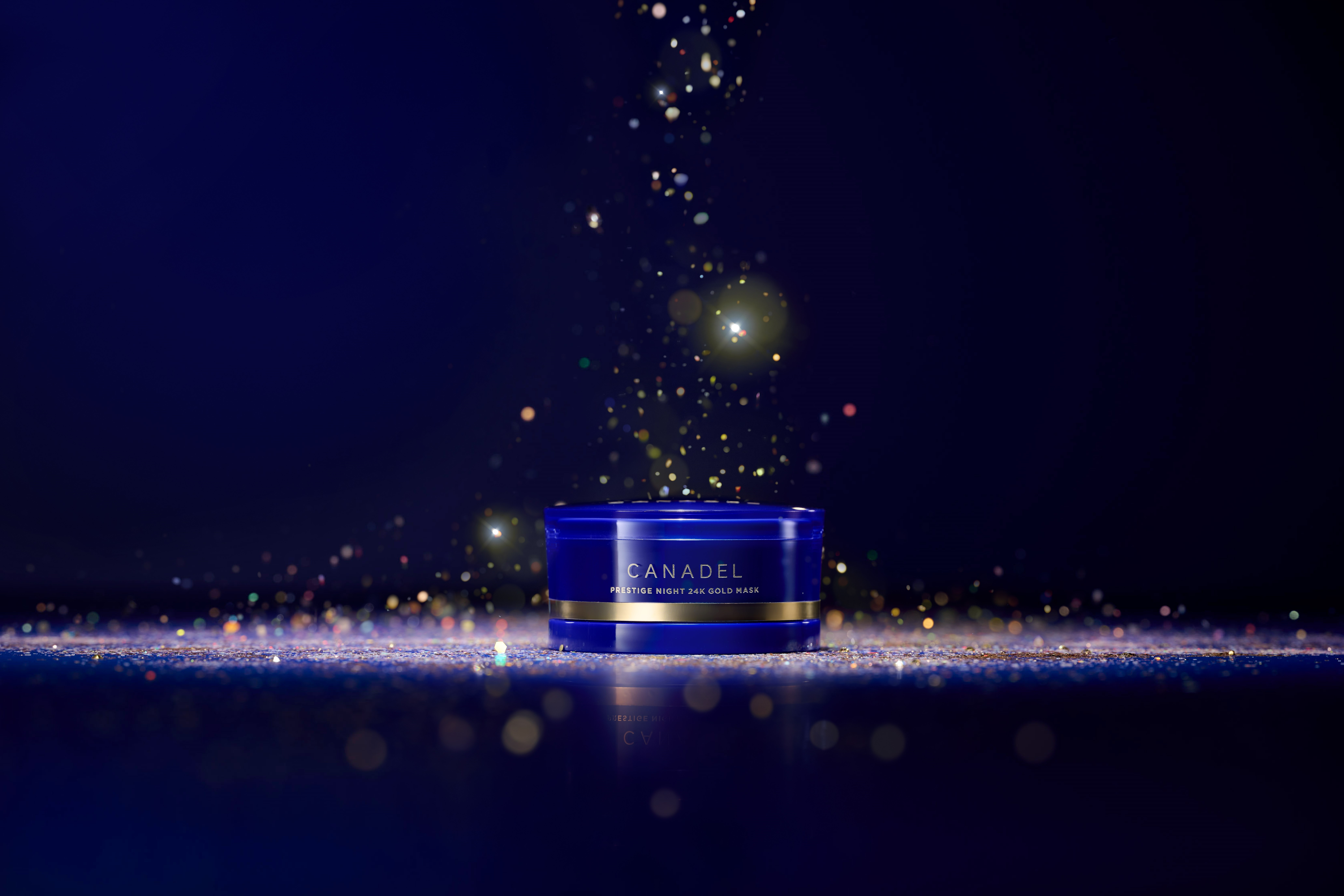 高機能エイジングケア*1ブランド「CANADEL(カナデル)」より純金の金箔*²を贅沢に配合した夜用美容液マスクが登場