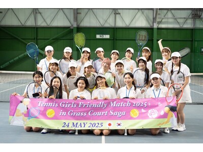 「映えテニス」日韓女子戦 日本初開催