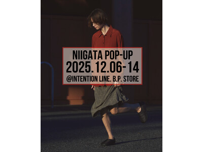 新潟、初開催──SUBUが万代シテイ ビルボードプレイス「Intention Line. B.P. Store」にてPOP-UP STOREをオープン（12/6～12/14）