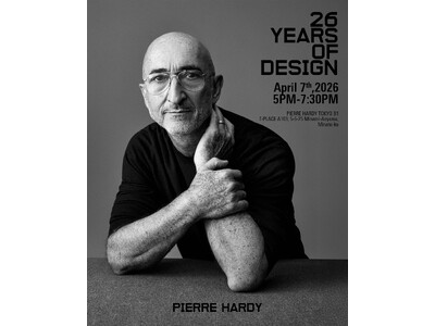 PIERRE HARDY TOKYOフラッグシップストア10周年を祝した限定コレクション発売＆ブランドの...