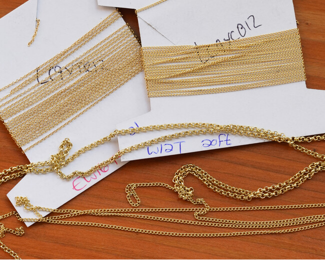 専用です。K9　ネックレス&ブレス ゴールドが苦手だと思っていた方にも、K9で楽しむデイリージュエリー