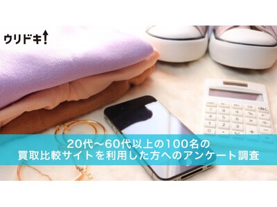 利用したことのある買取比較サイトは？【男女100人に調査】