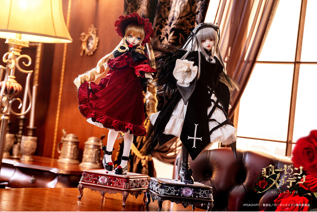 DOLKより『ローゼンメイデン』真紅・水銀燈をイメージしたドール