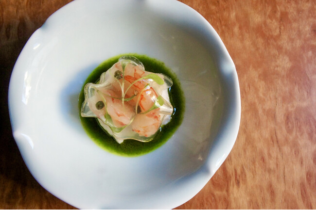 代々木上原のモダンタイ料理店「thalee ling」冬の新コース「冬隣」を提供中　～この季節だけの食材を使った８品の季節限定”ジャパ・タイ(japa-thai)“コース～