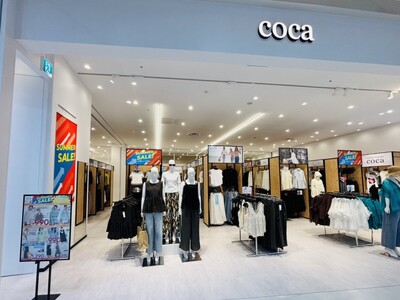 【coca】”岩手県初出店”となる「イオンモール盛岡店」2026年7月24日（金）よりオープン！