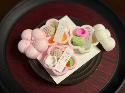 湯のまち・山中温泉【加賀依緑園】で“恋占いのもなか”新登場──「辻占・園香 / EN-KA」2025年11月1日より提供開始