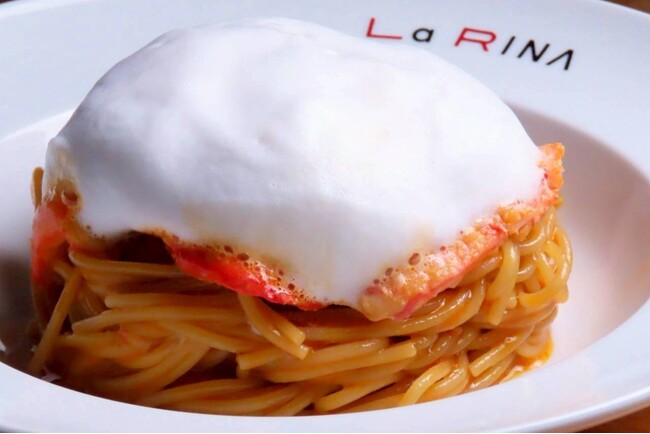 【La RINA レストラン】カニ漁“解禁”！わずか2か月未満しか食べられない冬の希少な味覚『香箱蟹』を本格イタリアンコースで提供