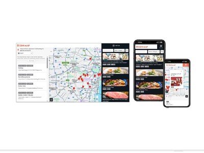 地域を知り尽くした人々が選び抜いた飲食店や施設を 一覧表示するデジタルガイド「OSHI MAP」販売開始！