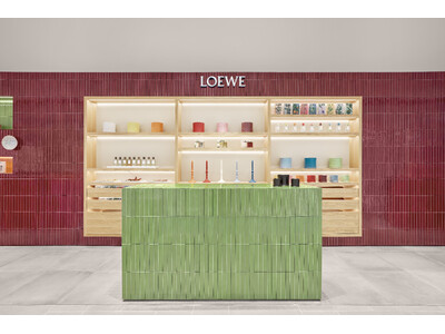 LOEWE Perfumes（ロエベ パルファム）が、東京・西武池袋本店1階の新フレグランスゾーンに新店舗をオープン