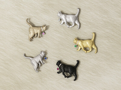 AbHerï（アベリ）カスタムオーダー&チャリティイベント “My Dear Cat（マイ ディア キャット)” 、猫たちの幸せを願うジュエリーとして、2026年7月24日（金）～ シルバー素材新登場