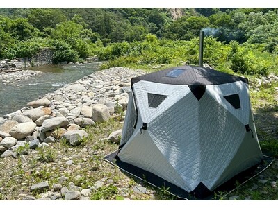 関東屈指の透明度を誇る“湯檜曽川”で、究極の川サウナ体験を。群馬にサウナパラダイス新拠点がオープン！
