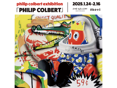 tHE GALLERY OMOTESANDOにて、1月24日（金）より、Philip Colbert個展...