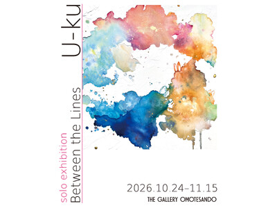 U-ku個展「Between the Lines」を10月24日（土）より表参道で開催決定