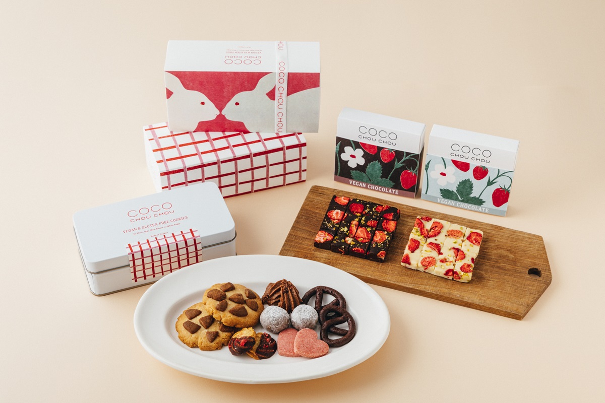 健康志向の40代以上の女性に向けた、ヴィーガン＆グルテンフリーなバレンタインスイーツ