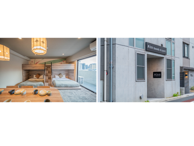 SQUEEZE、最大８名まで宿泊可能なアパートメントホテル「Minn 上野入谷」、羽田空港近くの「Minn 羽田エアポート」をリニューアルオープン。
