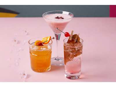 【YOTEL東京銀座】春色の新メニューがスタート！サーモンパニーニや桜カクテル、スミレのクリームソーダなど春の訪れを感じるメニューがラインナップ