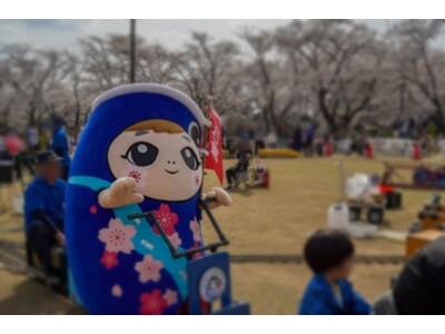小さなお子様や家族で春の訪れを楽しめる　ミニSLマーケットat夢さくら公園