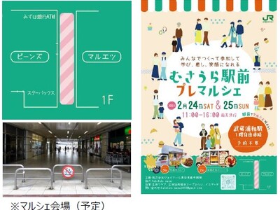 武蔵浦和の新たな顔に！？「むさうら駅前プレマルシェ」