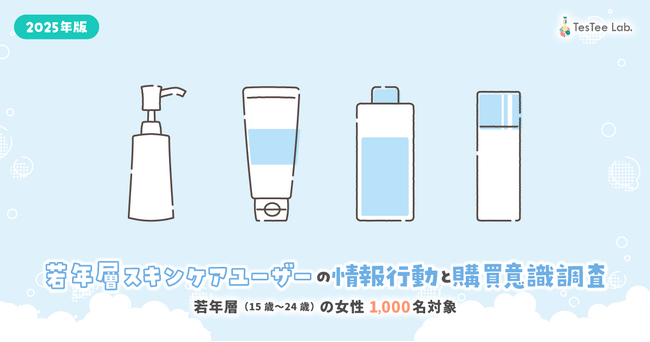 株式会社テスティー、2025年版 若年層スキンケアユーザーの情報行動と購買意識に関する調査を実施