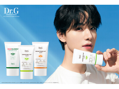 韓国のNo.1スキンケアブランド*¹＜Dr.G＞、佐藤景瑚（JO1）さんを起用したサンケアシリーズのビジュアルが完成！