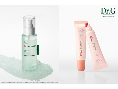 韓国のNo.1スキンケアブランド*¹＜Dr.G＞、夏のケアに欠かせないUVリップエッセンス2種と新感覚の冷感ジェリーミストを発売